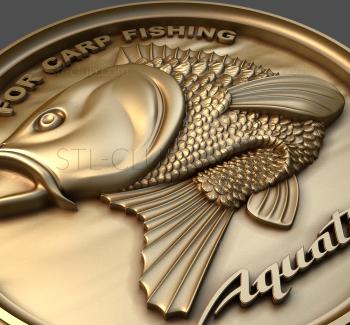 3D model Fish carp (STL)